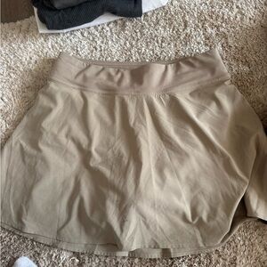 lululemon athletica Tan Skirt